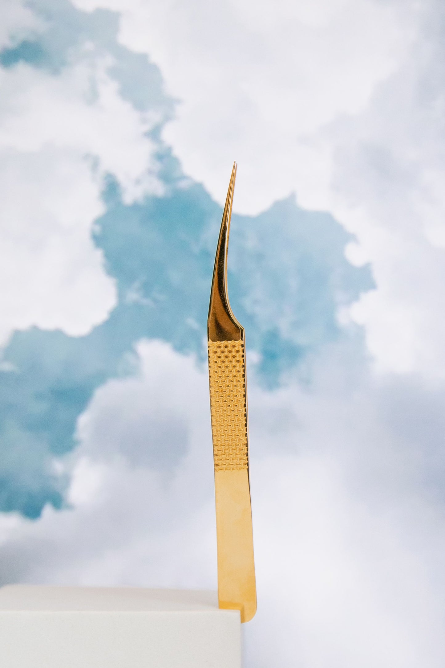 Gold Straight isolation tweezer